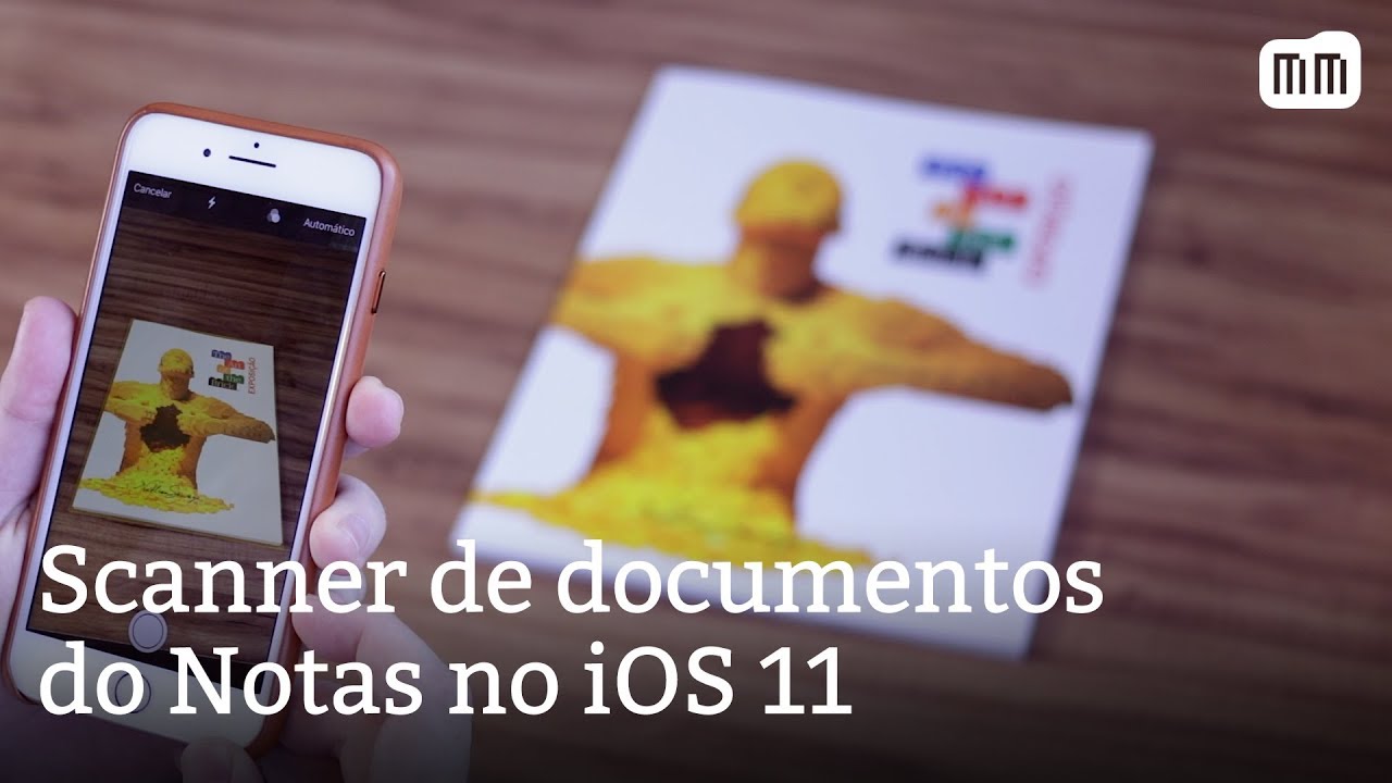 Usando o novo scanner de documentos do Notas no iOS 11 - YouTube