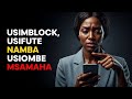 Usimblock Usifute Namba Yake Usiombe Msamaha Fanya Hivi Badala Yake