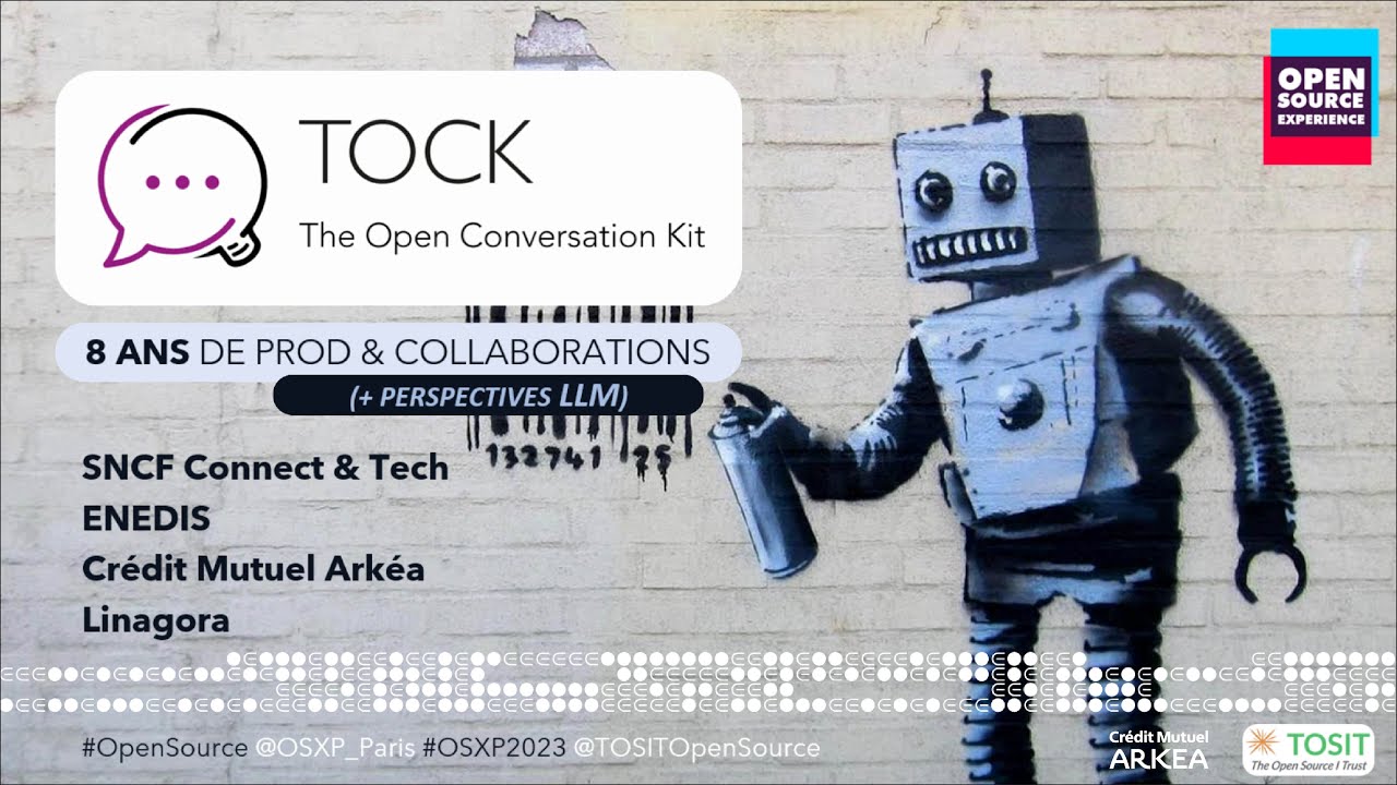 Open Source Experience 2023 - Tock, 8 ans de prod et collaborations ...