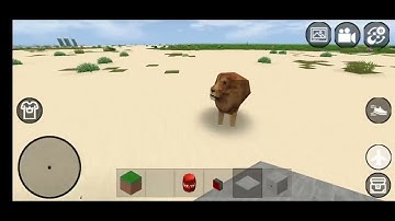 killing a lion by underground TNT blasting 😂💥 mini block craft