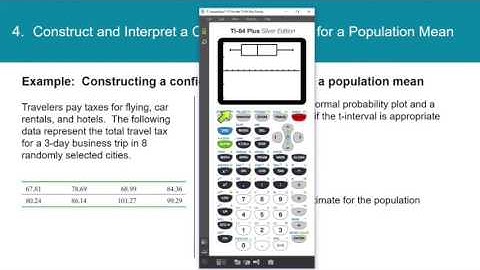 Statistics 9.2, Part 2