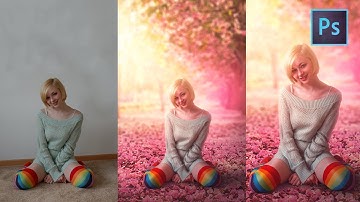 [ Photoshop Manipulation ] How To Change a Photo Background Perfectly - Mixing Color Grading
