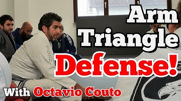 Last minute defense: arm triangle choke - with Octavio Couto