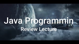 Java Exam Review || محاضرة مراجعة للمادة
