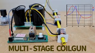How to make a multi-stage coilgun | Super simple electromagnetic  accelerator