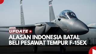 Alasan Indonesia Batal Beli Pesawat Tempur F 15EX