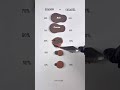 Let's Mixing Shadow + Caramel Color Mixing #colormixing #painting #art #asm #satisfying #shorts