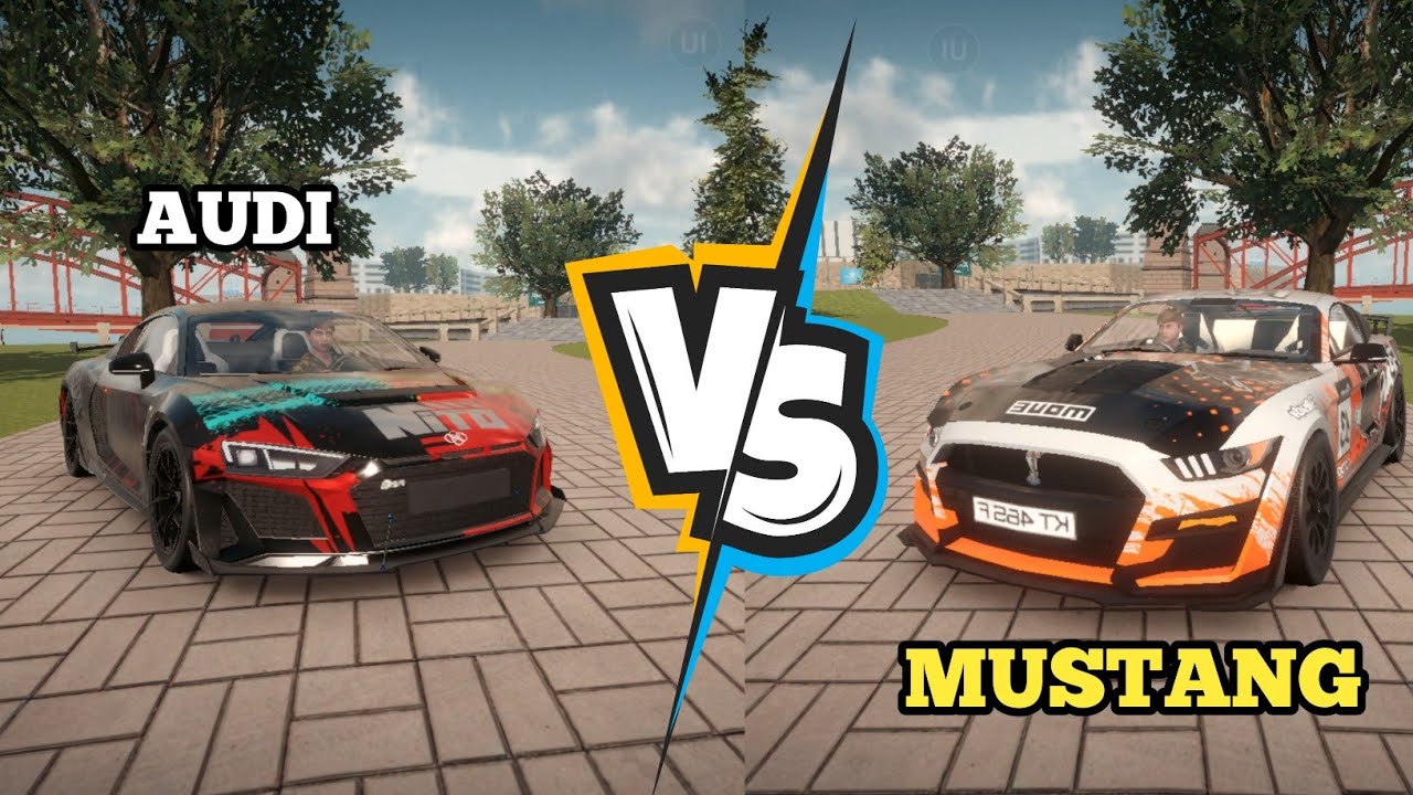 Mustang Gt 🔥 Vs Audi R8 🚀 Race || Drive Zone Online Part - 12 - YouTube