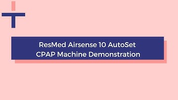 ResMed AirSense 10 AutoSet CPAP Machine & Humidair Humidifier Demo - Intus Healthcare