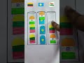 How to make 3 countries flag art 🇮🇳 #independenceday #shorts #art #flag #viralshorts