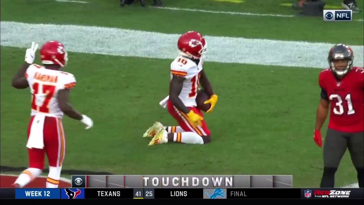 Tyreek Hill Backflips Into The Endzone  | NFL Week 12