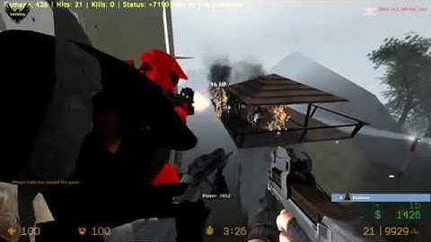 ZOMBIE ESCAPE MOD ON COUNTER-STRIKE: SOURCE, MAP: ZE_thelostworld, CSS