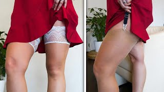 Nylon Stockings vs. Hold-Up Stockings | Which Look is Right? 🤔 | Kats little world