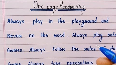 How to improve handwriting | improve your handwriting in english | handwriting practice Kaise kare