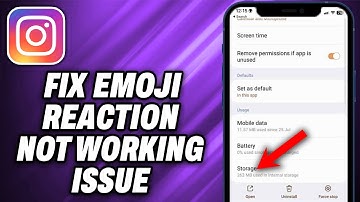 How To Fix Instagram Emoji Reaction Not Working Issue on Android
