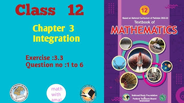 Exercise 3.3 Q1 - Q6 Class 12 Math || New Book NBF 2025 || by Math With Amal