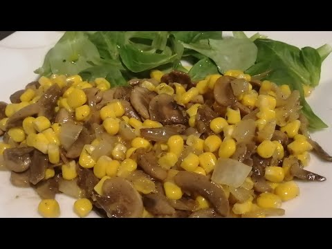 Vidéo: Salade Teriyaki Aux Champignons