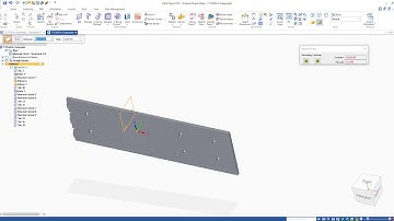 Solid Edge, select midpoint