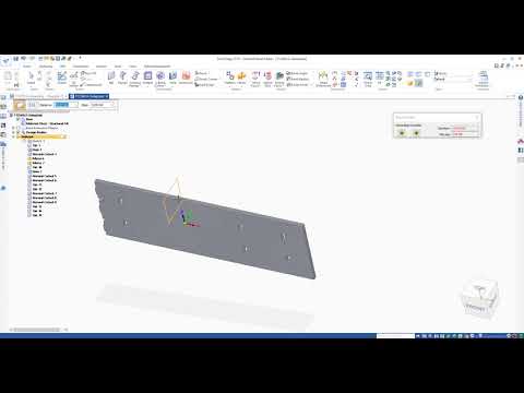 Solid Edge, select midpoint