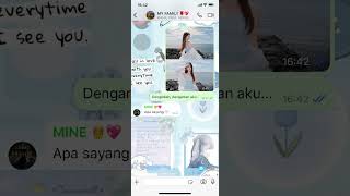 Pov  Baik  Baik Sayang pov bismillahfyp fakechat ifake harusberanda shorts