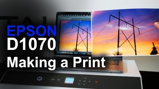 SureLab D1070 Part 4 Making a Print with Photoshop on a Mac