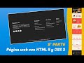 Pagina web con HTML 5 y CSS 3 😏 Sección 9