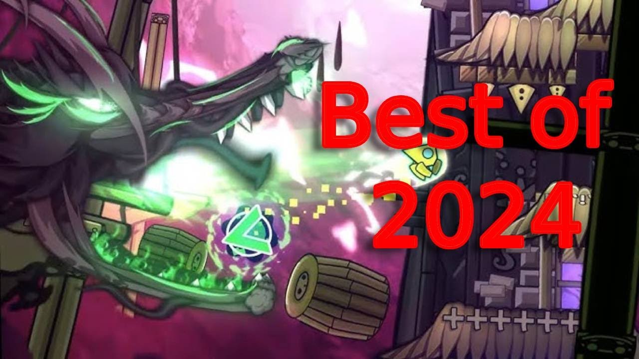 THE BEST LEVELS OF 2024! GEOMETRY DASH - YouTube