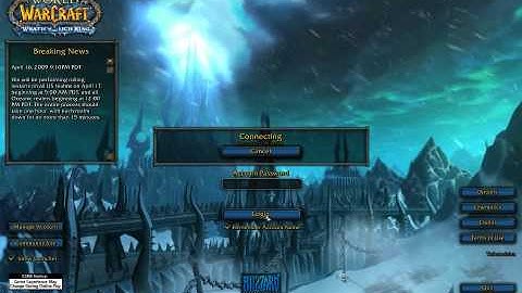 WoW Loading Screen Crash Demo