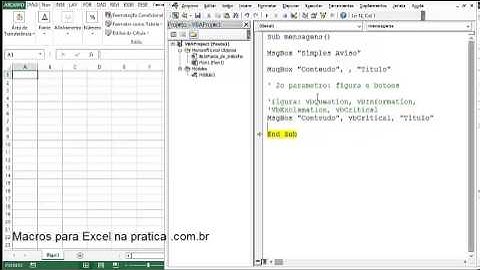 Curso de Macros Completo  - Message Box