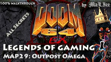 Doom 64 EX (100% walkthrough) by MaLIce - Map 29