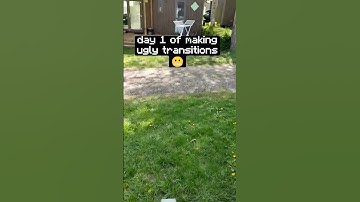Day 1 of making UGLY Transitions... #ohio #onlyinohio #funnyvideo #memes #transition #edit #viral