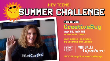 Learn How To Use CreativeBug with Ms. Kathryn