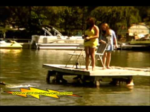 Girls went RC Fishing part of Remote Control Fishing Boat 