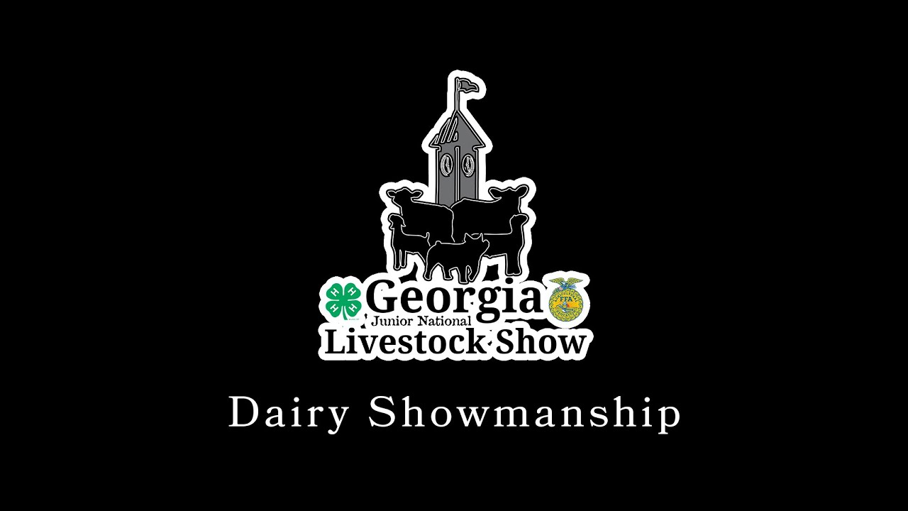 State Livestock Show Dairy Showmanship YouTube