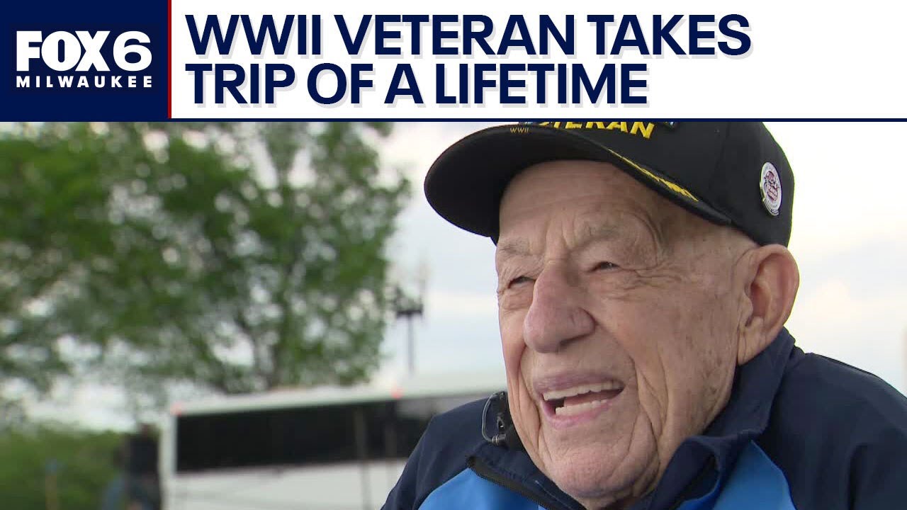 Wisconsin WWII veteran takes lifetime trip at age 100 | FOX6 News ...