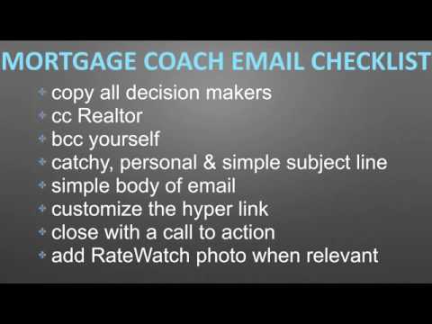 HOW TO Write the Perfect Mortgage Coach email with Tim Lamb