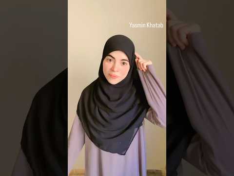 حركة تعمليها في اي طرحة عندك هتخلي الطرحة طويلة وساترة Explore Hijab Foryou Hijabtutorial
