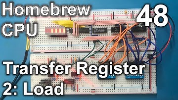 Transfer Register (2: Dual Port Load) - Making an 8 Bit pipelined CPU - Part 48