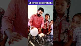 science experiment 🎈🎈 #education #science #school #students #youtubeshorts #donate #trending