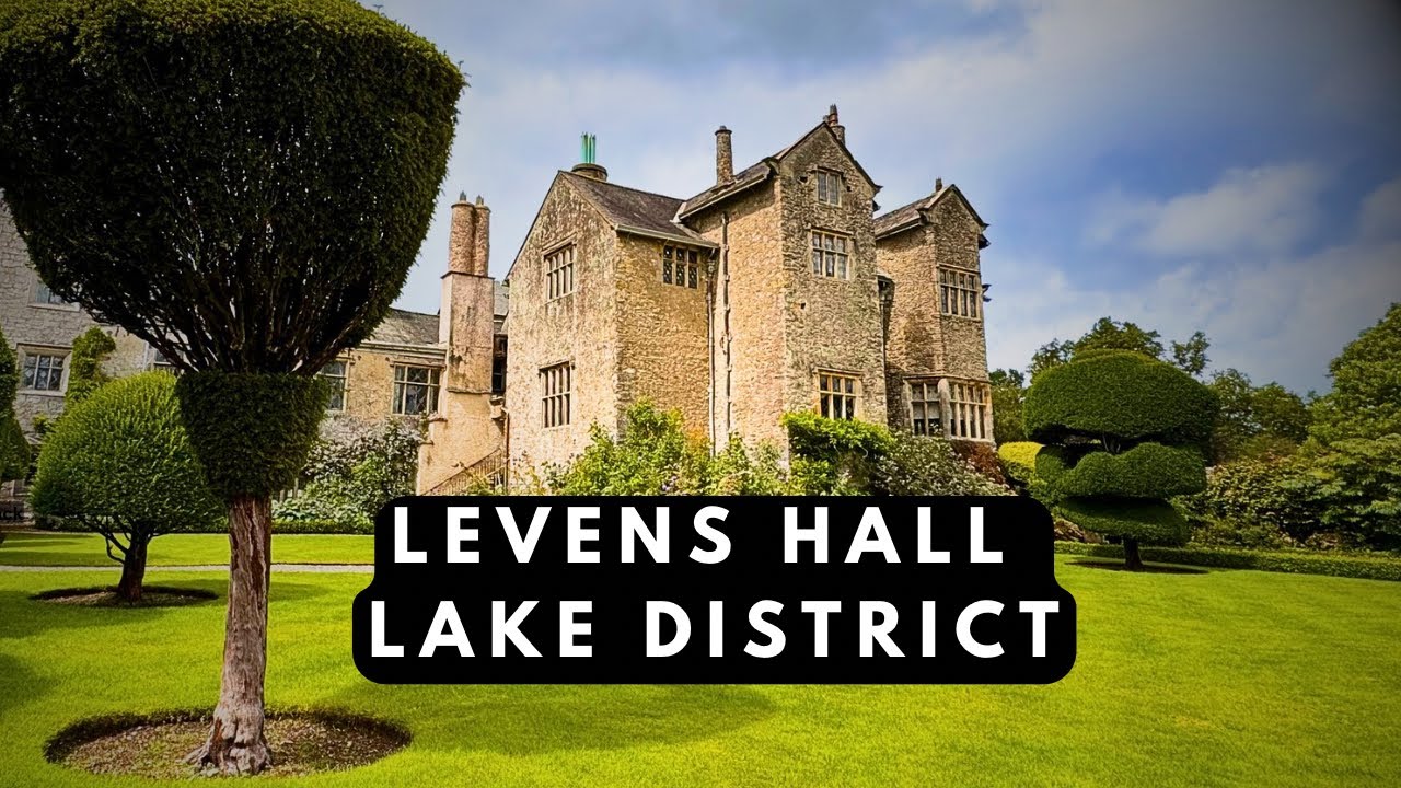 Lake District Secret Garden: Levens Hall Walk (4K, No Commentary)