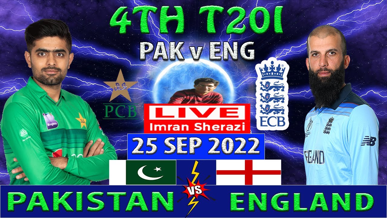 Pakistan vs England PAK vs ENG 4th T20I Match Live Scorecard