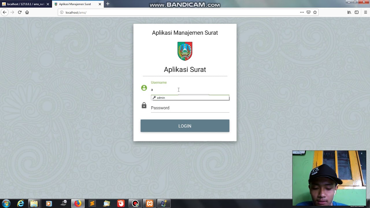 Demo Aplikasi Managemen Surat 