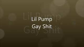 Lil Pump - Gay Shit (Fanmade Lyric Video)