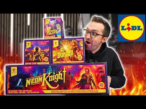 We're lighting all the new ALBERT fireworks from Lidl 🤯😍