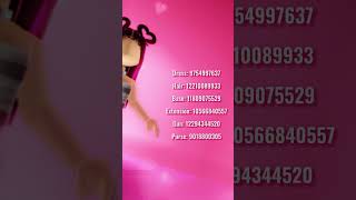 Roblox Baddie Y2K Outfit Codes