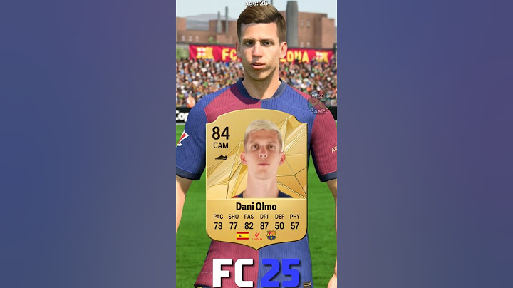 🇪🇸 DANI OLMO fifa evolution (19-25) #eafc25 #fc25 #fifa #olmo #daniolmo #barcelona