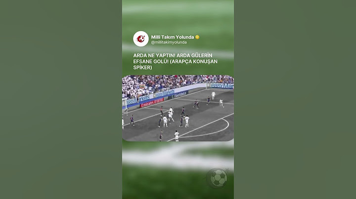 🚀 ARDA NE YAPTIN! ARDA GÜLERİN EFSANE GOLÜ! (ARAPÇA KONUŞAN SPİKER)