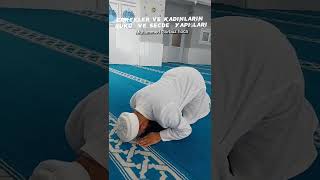 Erkekler Ve Kadınlar Rukuya Secdeye Nasıl Gider? Resimi