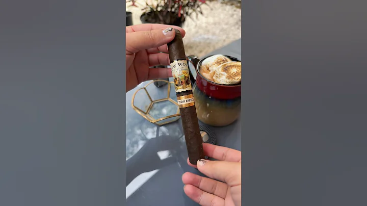 Enjoying a New World Puro Especial 🌰🍫💨 #cigarlife #shorts #cigar #cigarsociety