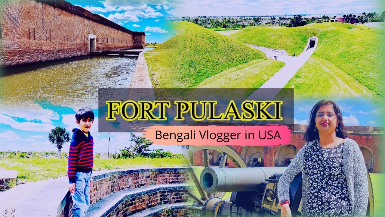 Fort Pulaski National Monument In Savannah Georgia ||Savannah Trip|| Episode-4